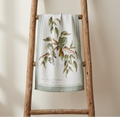 Linen Blend Tea Towel Kookaburra