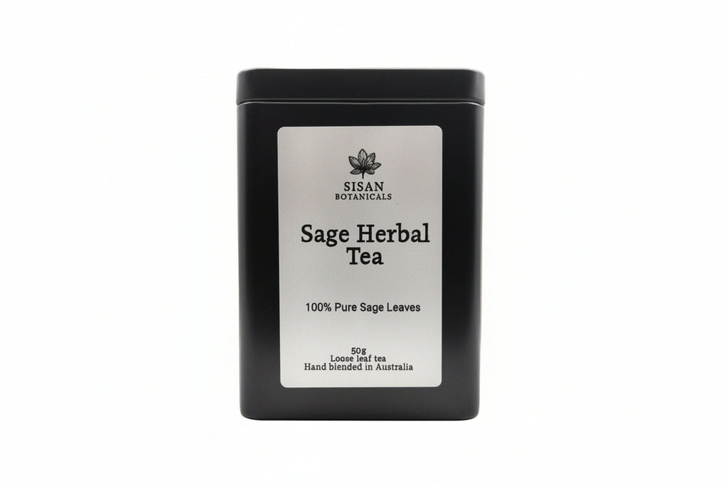 Sage Herbal Tea Loose Leaf Tin 50g