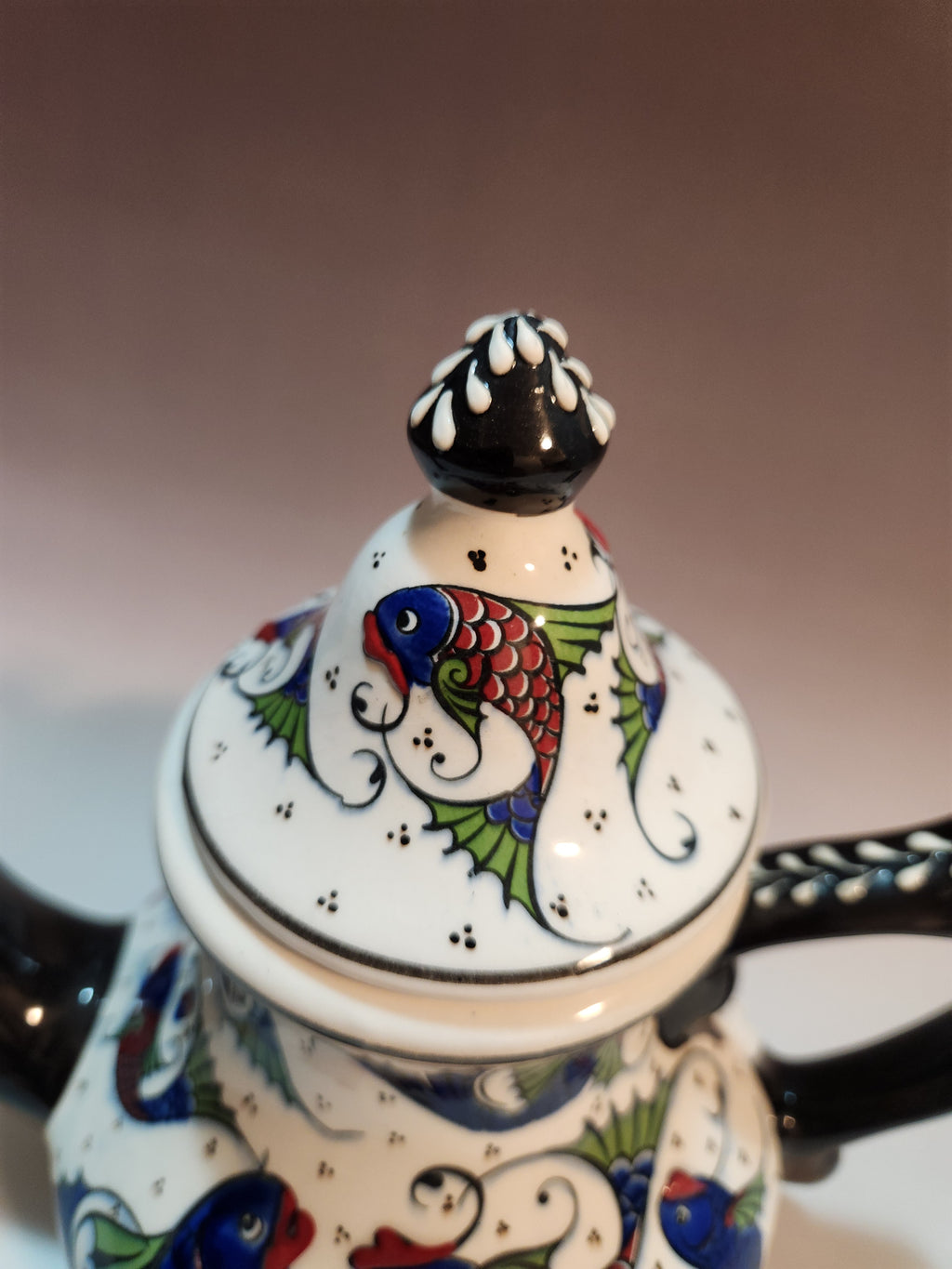 Handmade Turkish Ceramic Teapot