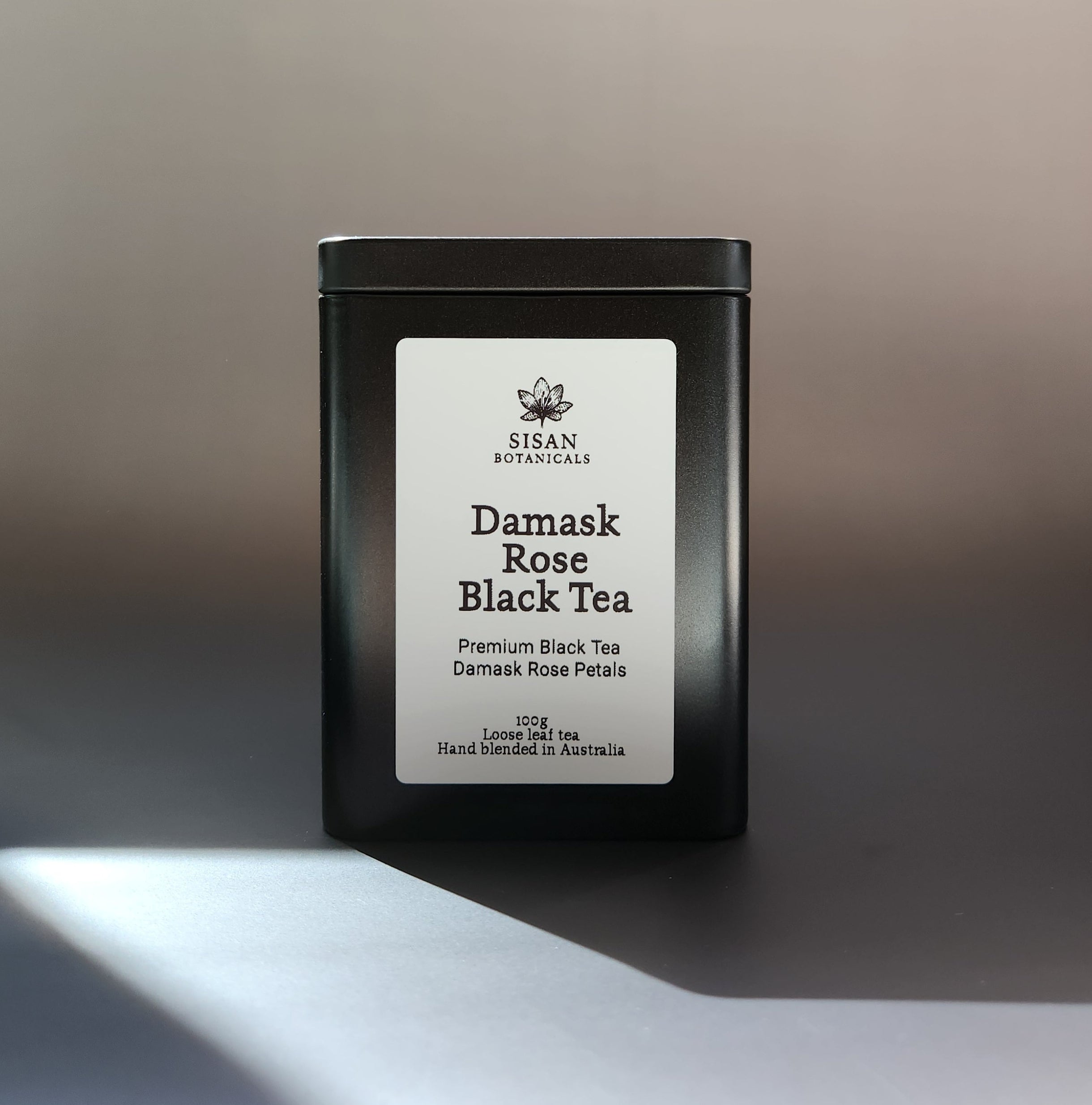 Damask Rose Black Tea Loose Leaf Tin 150g
