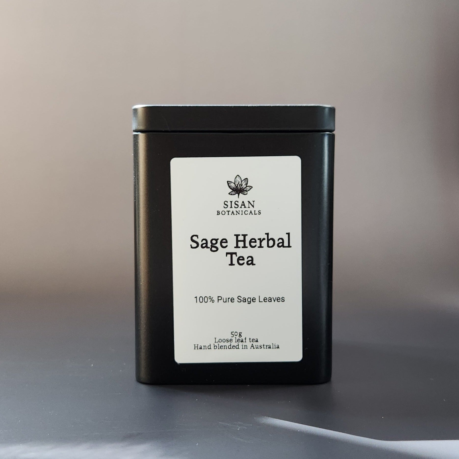 Sage Herbal Tea Loose Leaf Tin 50g