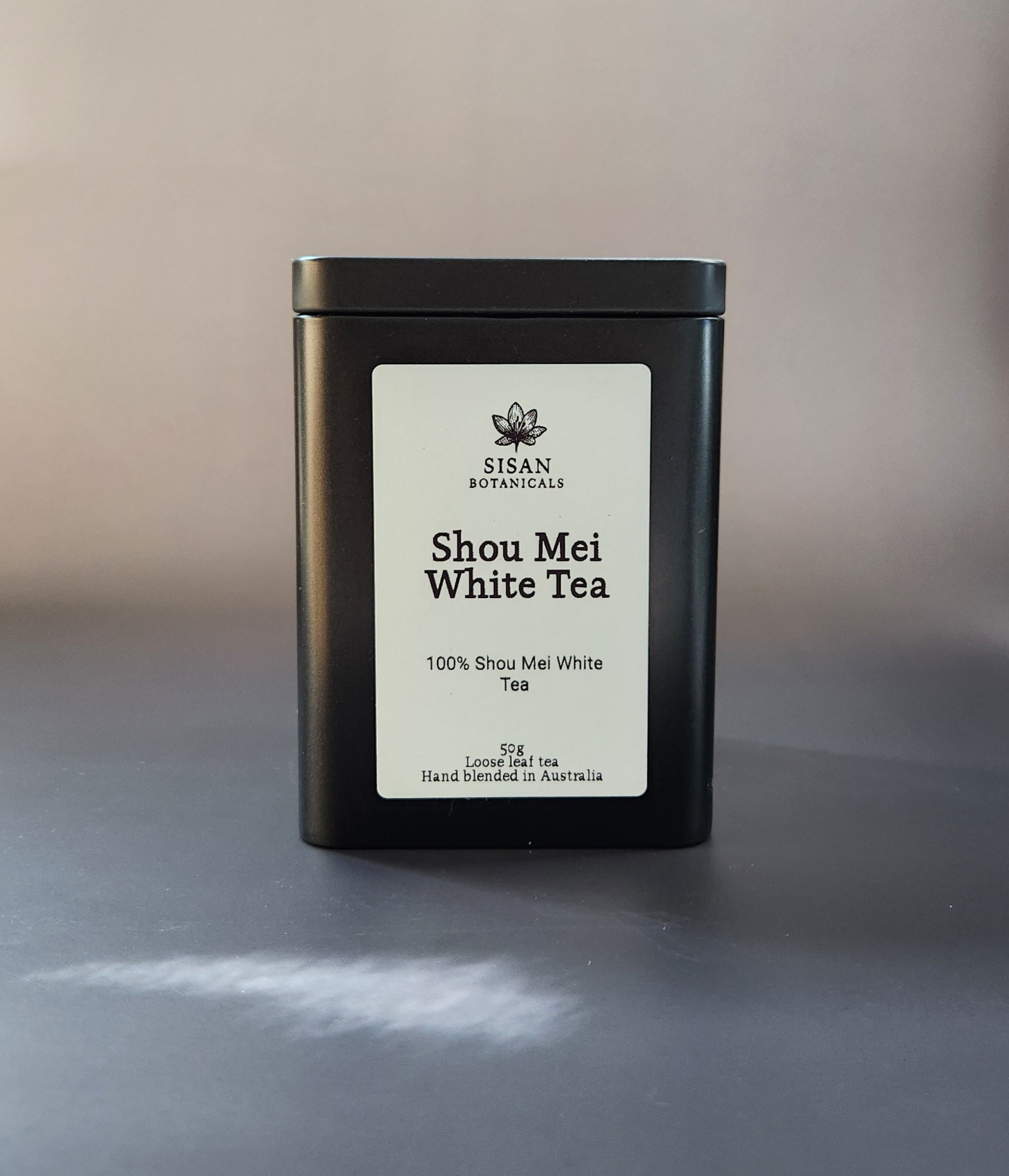Shou Mei White Tea Loose Leaf Tin 50g