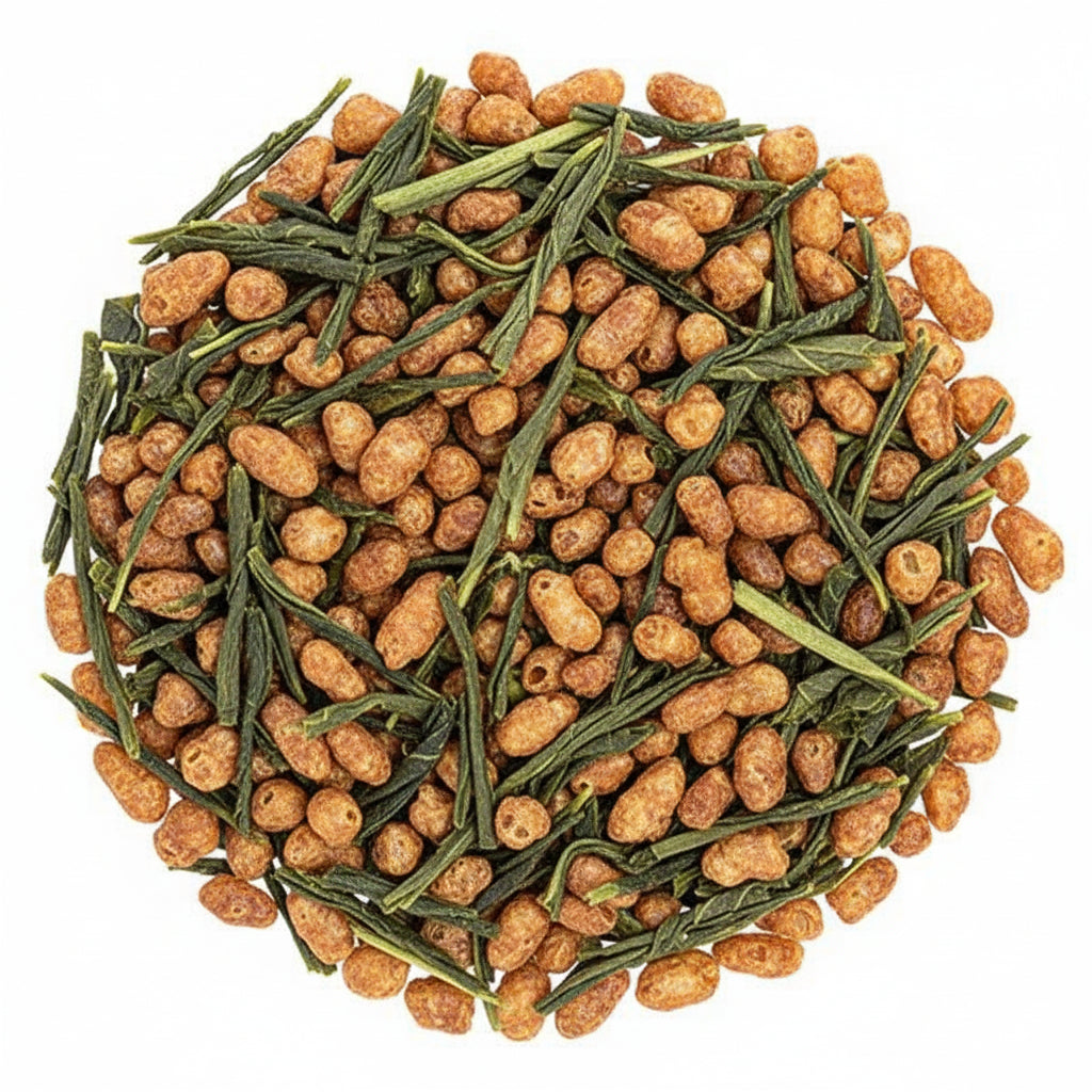 Japanese Genmaicha Green Tea Loose Leaf Tin 160g