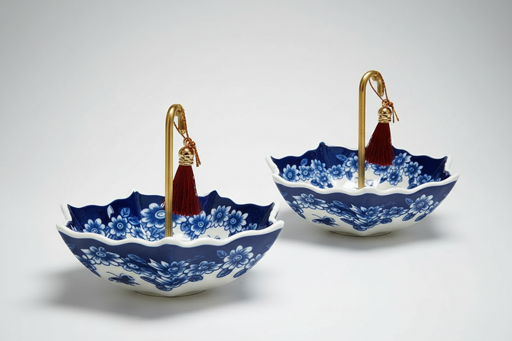 Umbrella Ceramic Tea Strainer