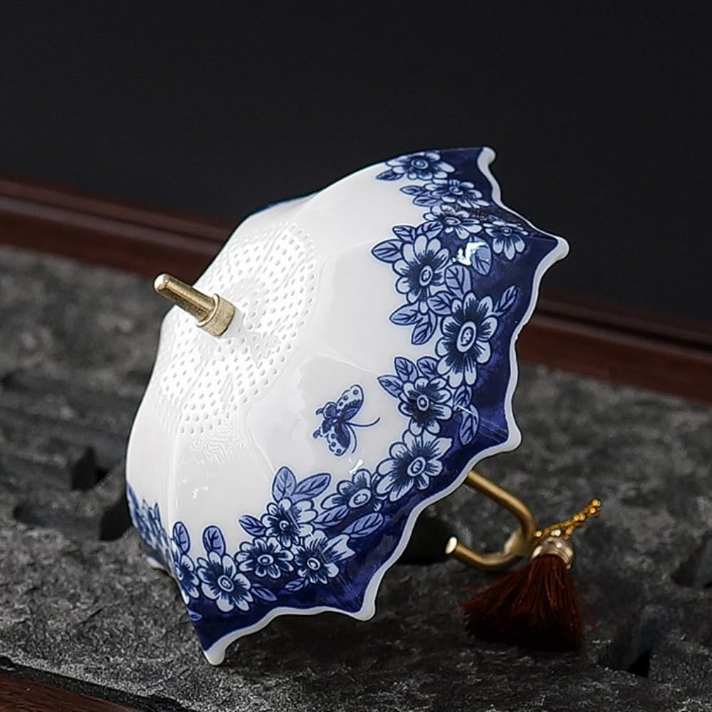 Ceramic Tea Strainer – Umbrella Shape