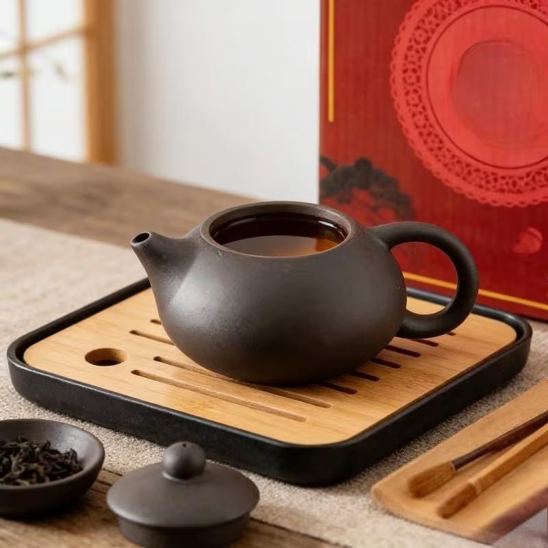 Handcrafted Clay Teapot