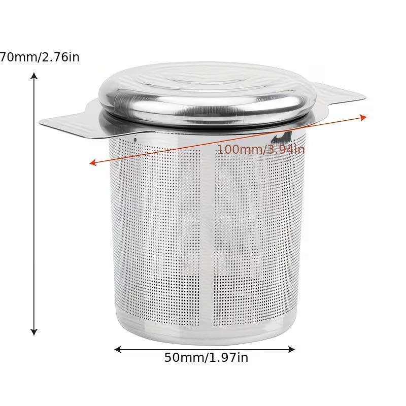 Double Handle Loose Leaf Tea Infuser