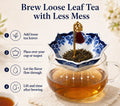 Ceramic Tea Strainer – Umbrella Shape