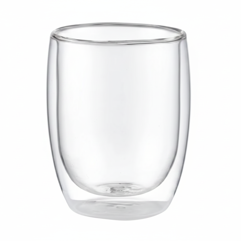Mulla Mulla – 330ml Double Walled Glass Cup