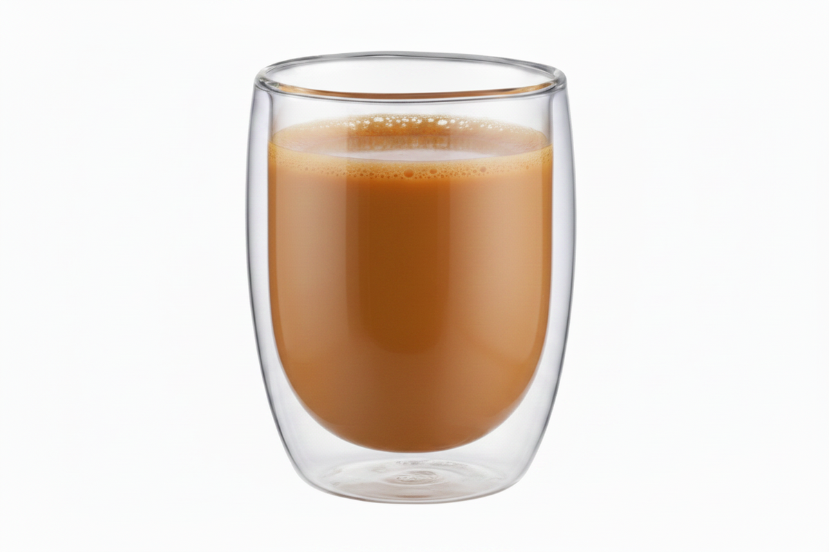 Mulla Mulla – 330ml Double Walled Glass Cup