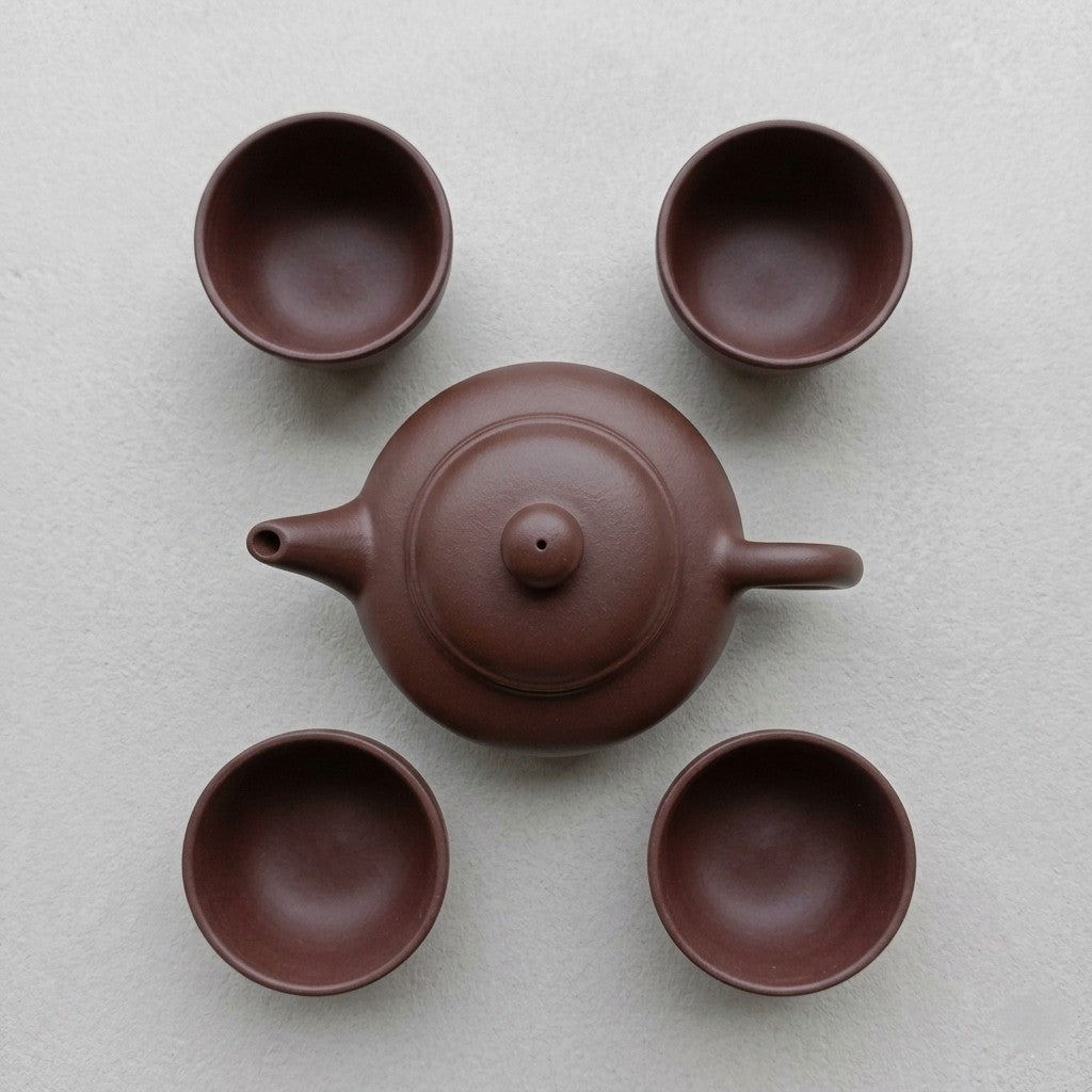 Xishi — Handmade Purple Clay Teapot Set