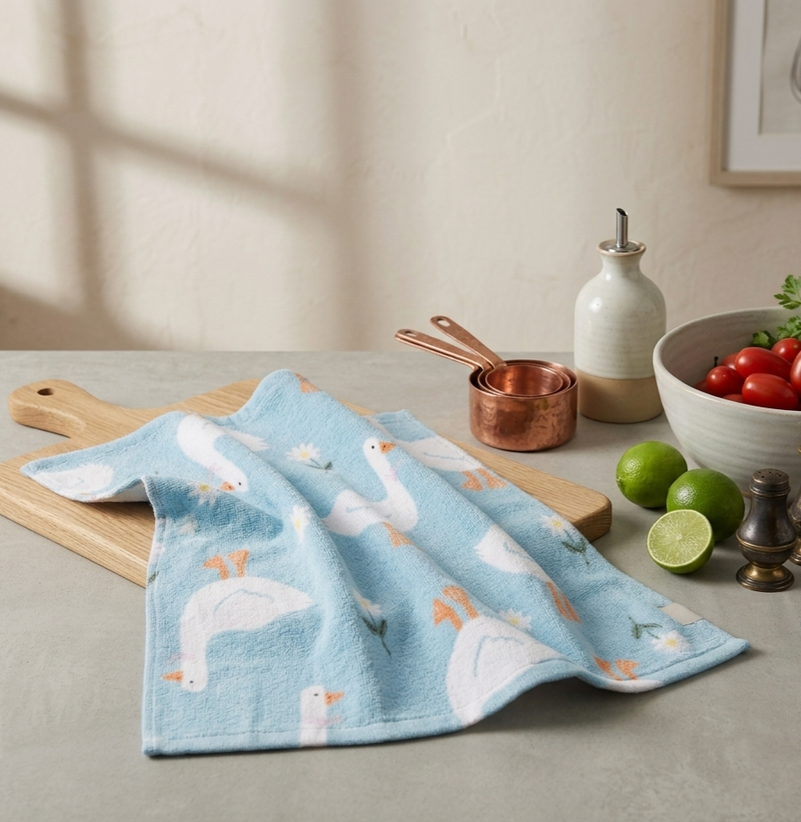 Duck & Daisy Cotton Kitchen Towel