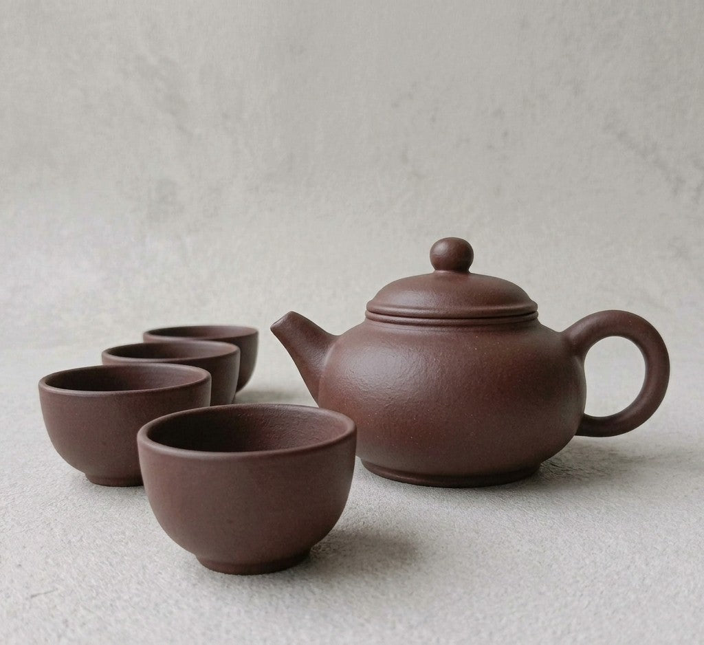 Xishi — Handmade Purple Clay Teapot Set