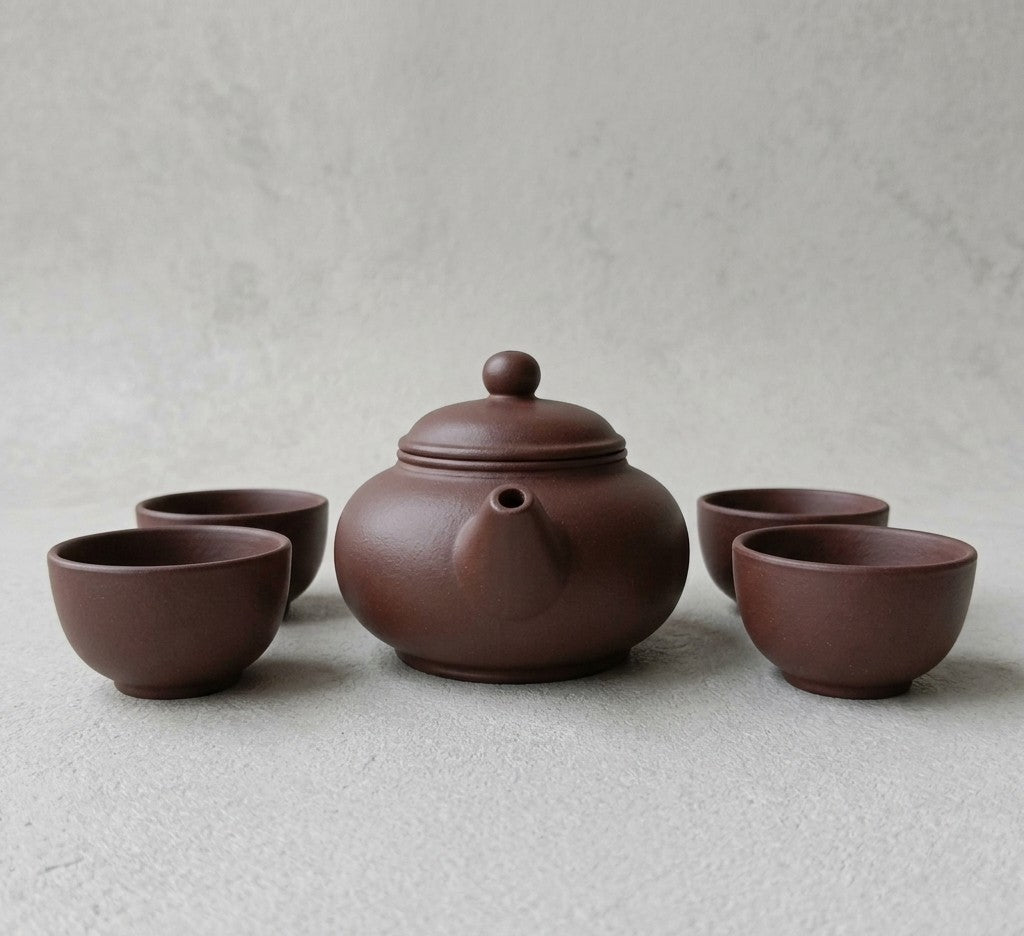 Xishi — Handmade Purple Clay Teapot Set